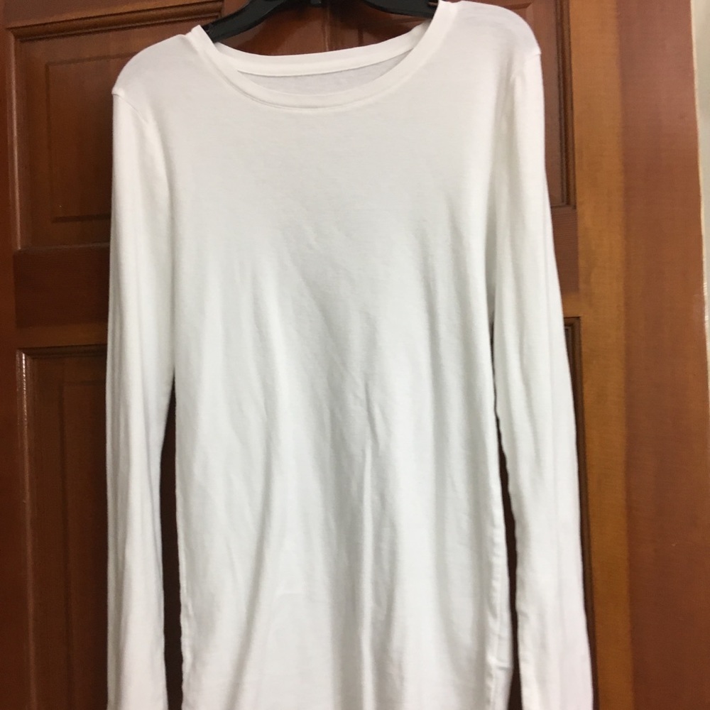 Merona white long sleeve shirt